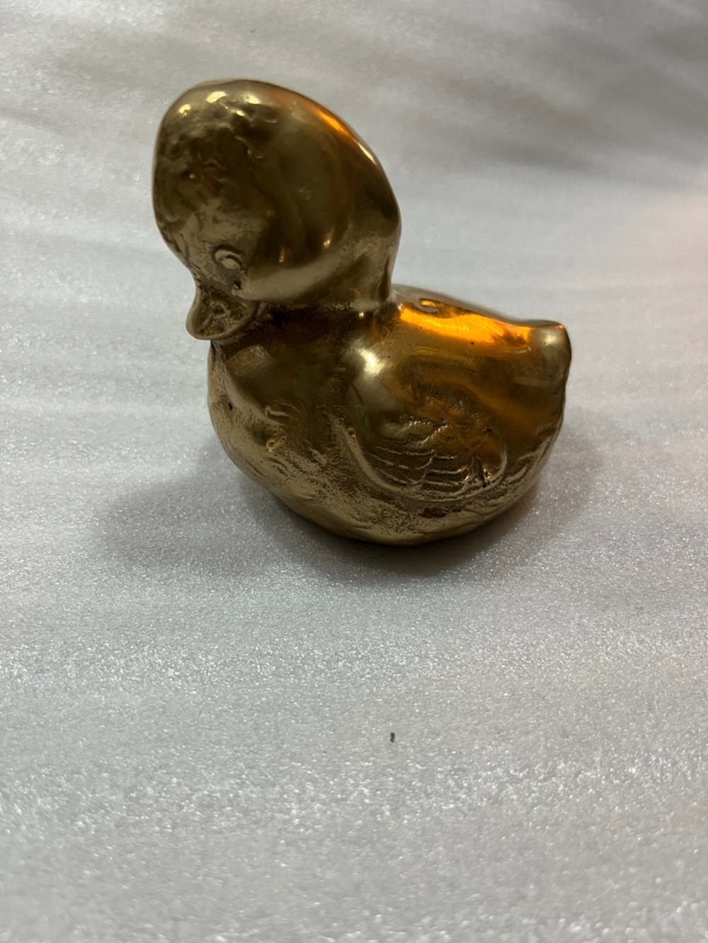 Brass Duck Figurine